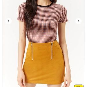 Forever 21 Suede Skirt